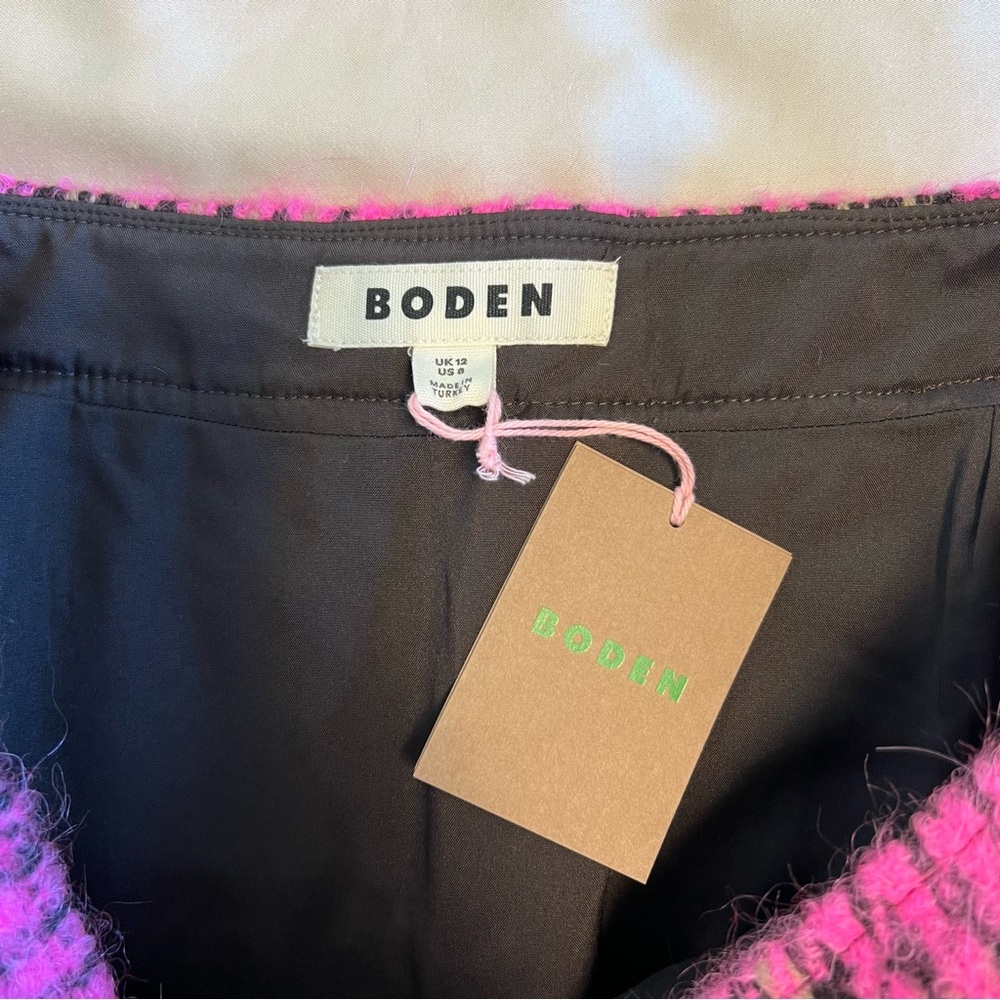 NWT Boden Estella Wool Skirt, 8 - Picture 4 of 7